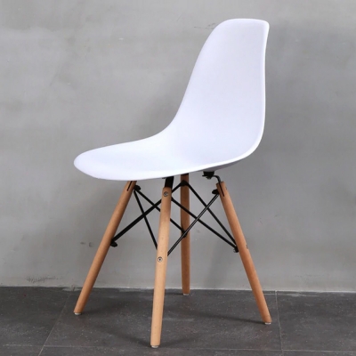 เก้าอี้สไตล์โมเดิร์น สีขาว(แลกซื้อ)