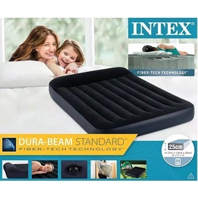 INTEX ที่นอนเป่าลม ที่นอน PILLOW REST CLASSIC DOWNY AIRBED