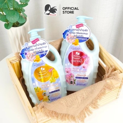 เจลอาบน้ำMissnala กลิ่นริช & กลิ่นซินย่า หอมละมุน อ่อนโยน หอมสดชื่น เพิ่มความชุ่มชื้นไม่แห้งกร้าน